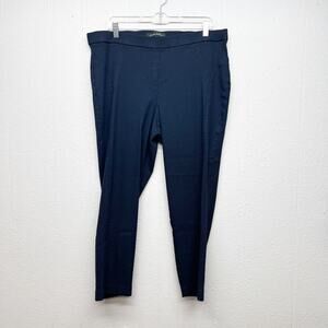 Jasmine & Juliana Pull On Stretch Ankle Pants Women 16 Career Work Office Dressy